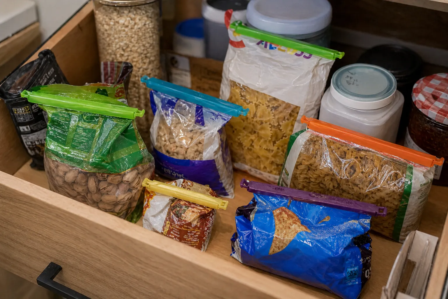 봉지 밀봉 클립