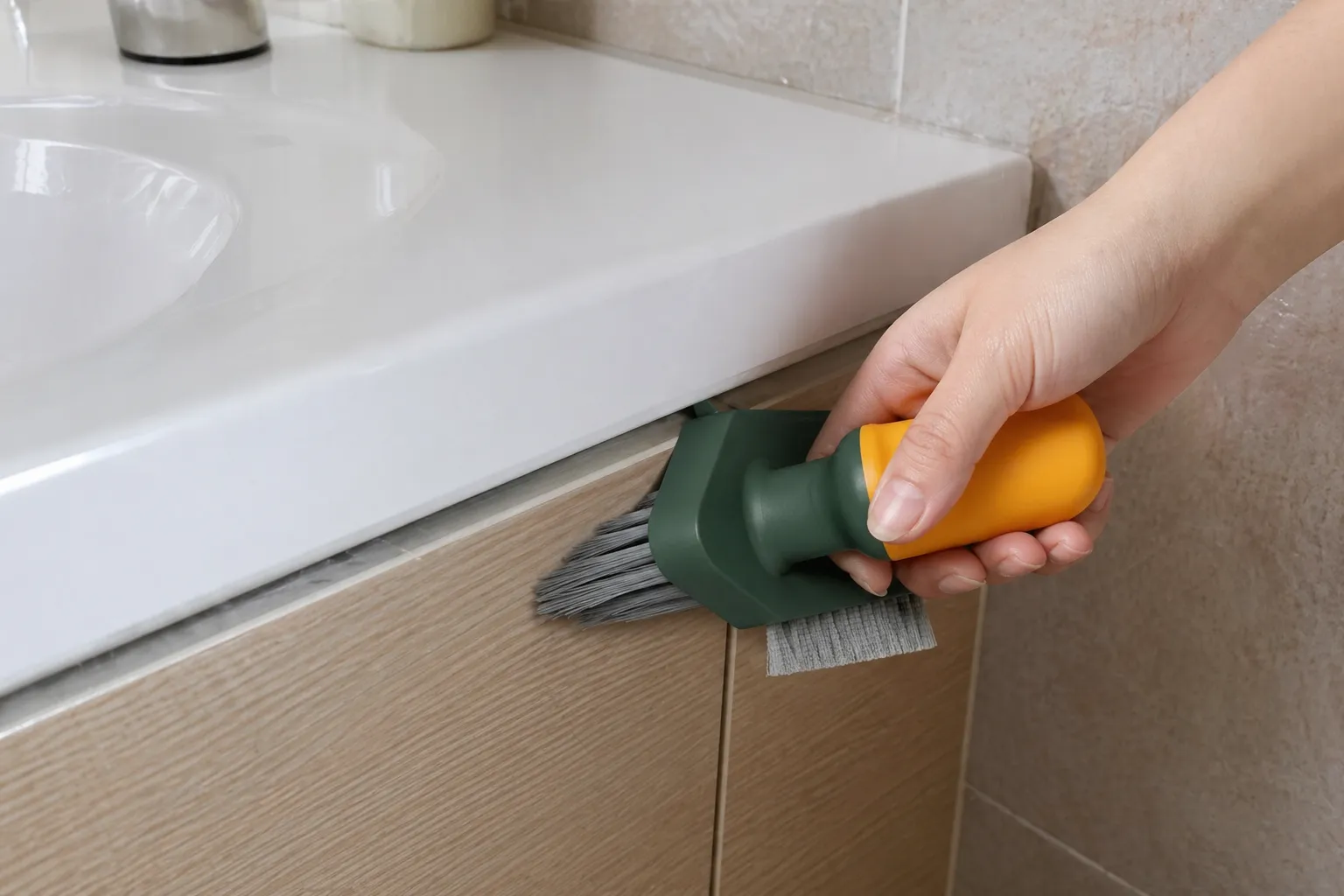 3-in-1 crevice cleaning brush